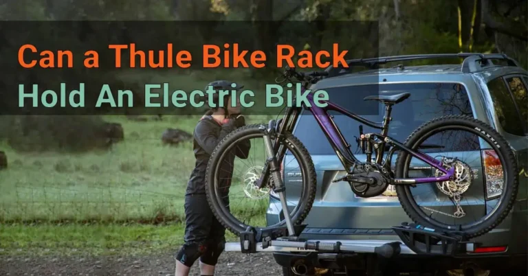 Can a Thule Bike Rack Hold An Electric Bike